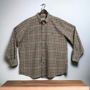 Orvis Men’s Long Sleeve Gingham Gun Club Check Shirt XXL